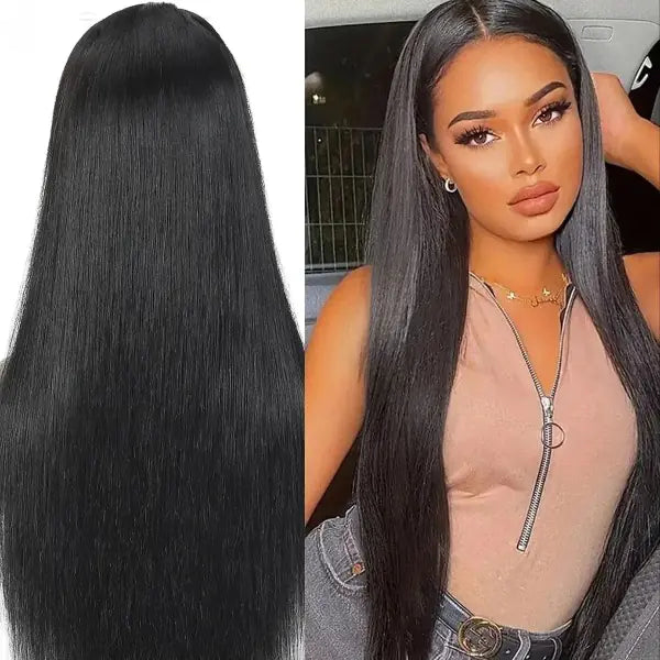 34-Inch Straight Lace Front Wig